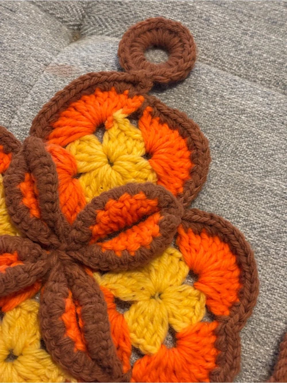 Vintage Crochet Handmade Hot Pads Estate Find